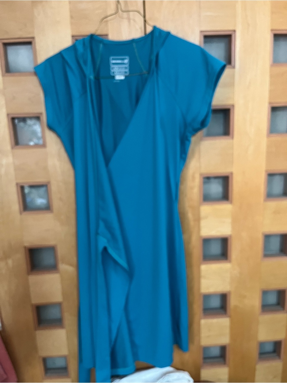 Merrell Teal Active Wrap Dress/Hoodie, Hiking/Travel, L